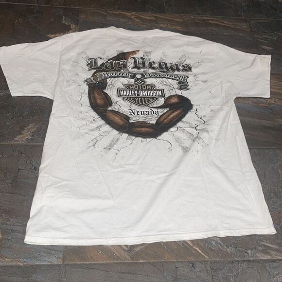 2012 Harley - Davidson Las Vegas Nevada T-shirt Size XL - Picture 5 of 8